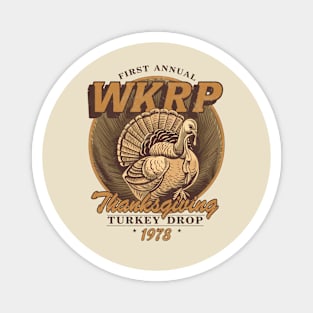 WKRP Turkey Drop 1978 Magnet